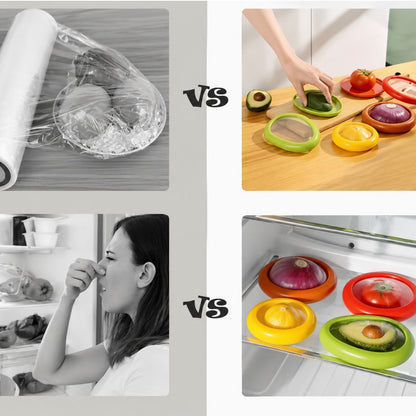 Envases de silicona de frutas y verduras