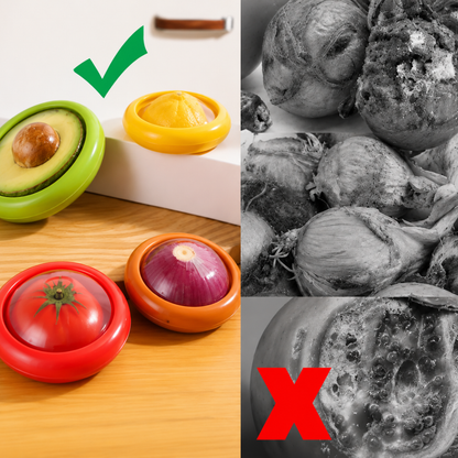 Envases de silicona de frutas y verduras
